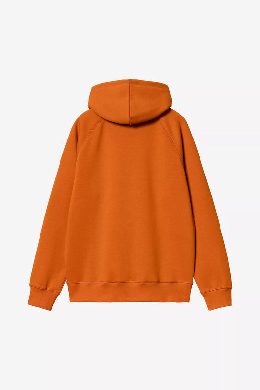 Carhartt WIP Hooded Chase Sweatshirt - Orange