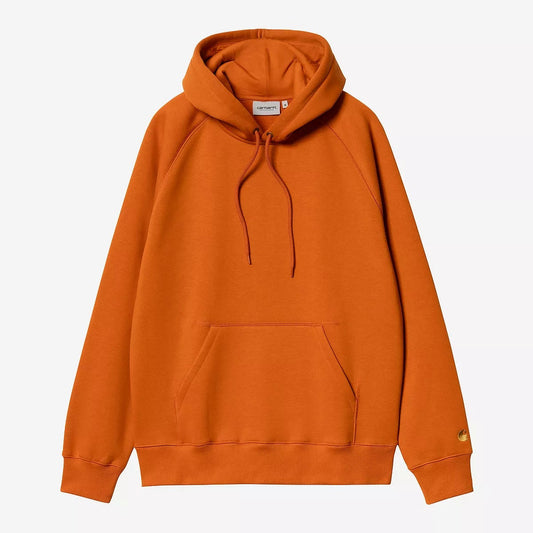 Carhartt WIP Hooded Chase Sweatshirt - Orange