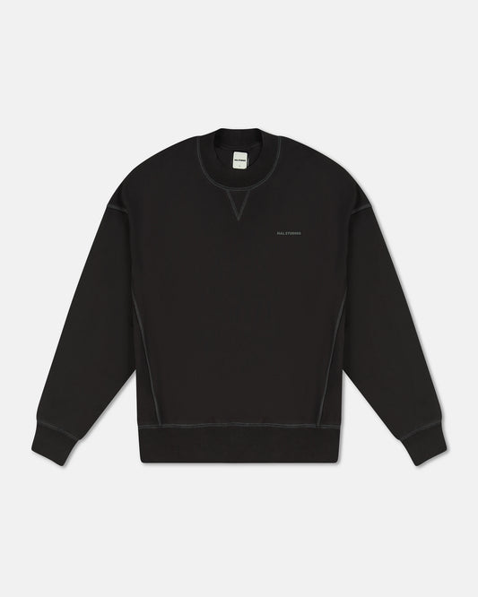 HAL STUDIOS Haus Crewneck Sweatshirt - Black