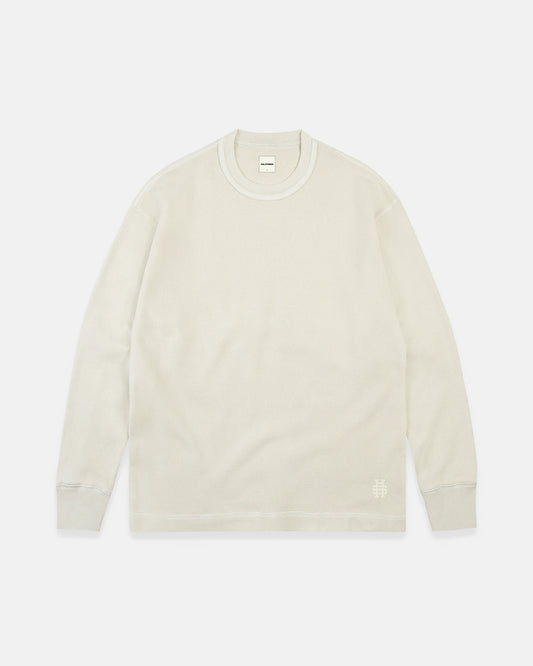 HAL STUDIOS Waffle L/S - Off White