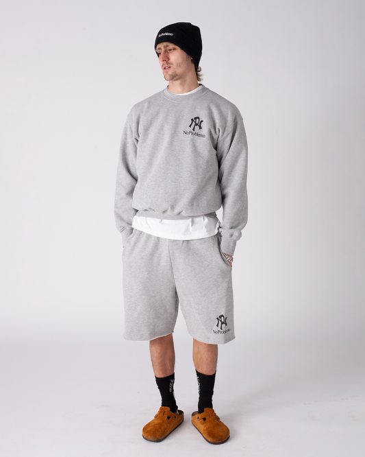 No Problemo NYP Sweatshirt - Grey Marl