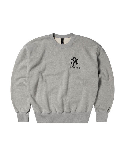 No Problemo NYP Sweatshirt - Grey Marl