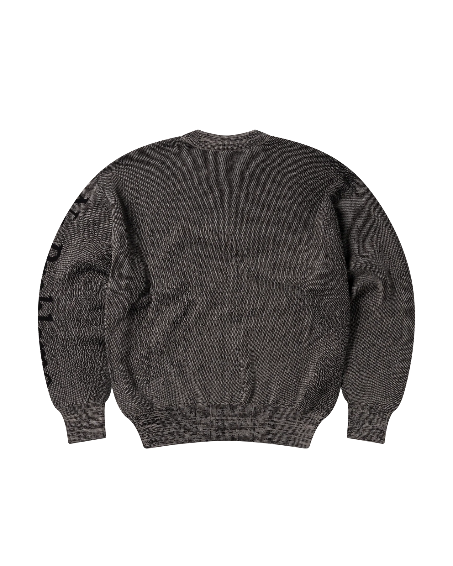 No Problemo Glitch Knit Crew Neck - Black