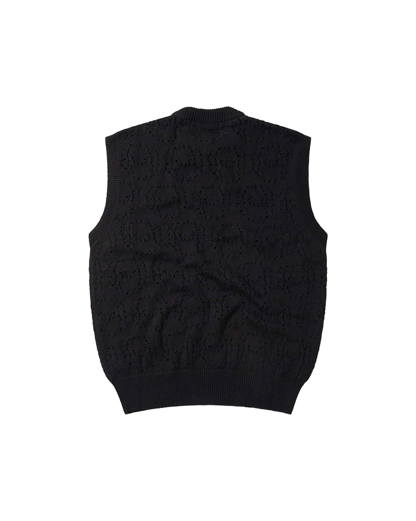 No Problemo Alien-O Lace Vest - Black