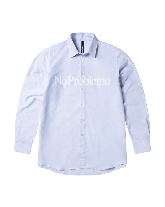 No Problemo L/S Stripe Shirt - Blue