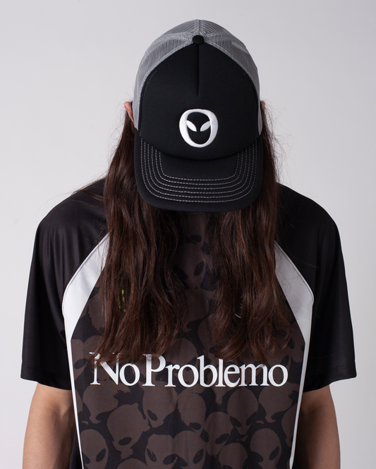 No Problemo Area 51 Football Shirt- Black